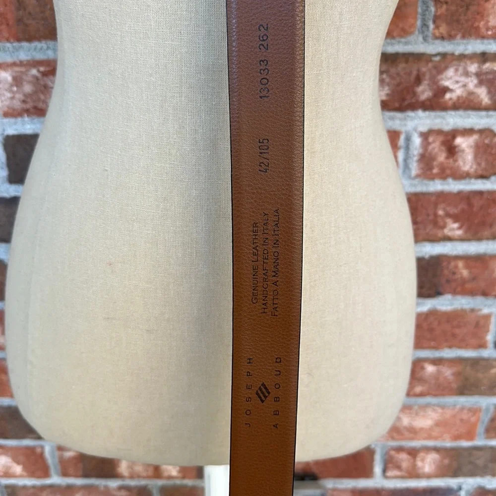 Joseph Abboud Punched Leather Belt